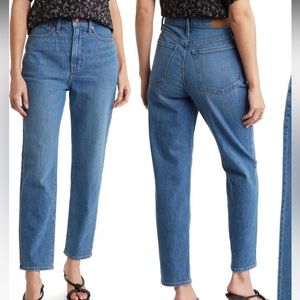 Madewell high waist Momjean